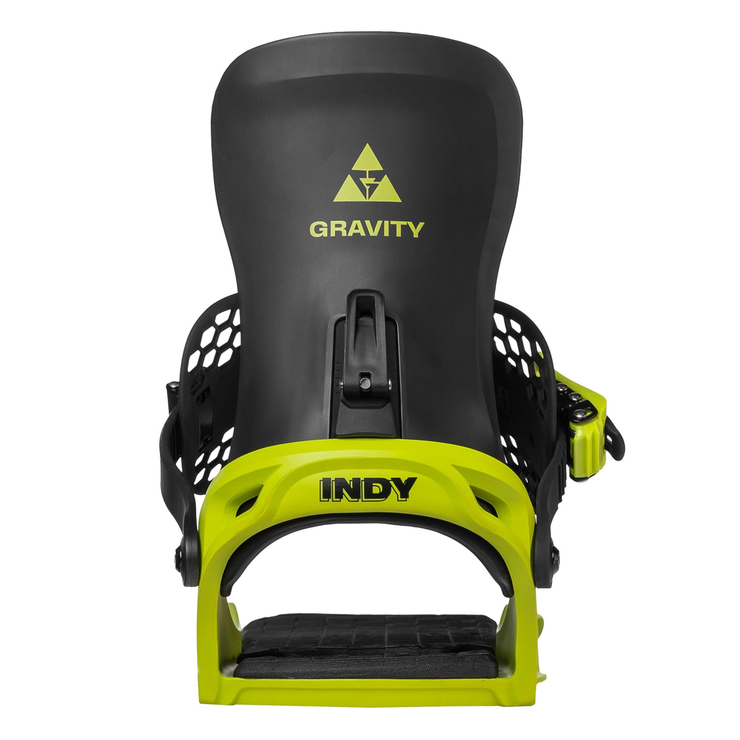 Fixations de snowboard Gravity INDY LIME/BLACK