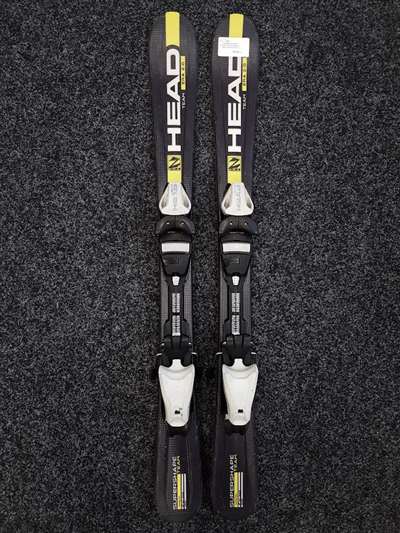 Použité lyže HEAD Supershape Team Era 2.0 + vázání Head LRX 4,5