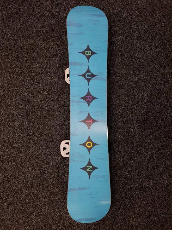 Gebrauchtes Burton Lux Snowboard + Burton Bindung Größe M