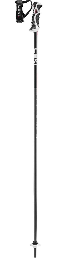 lyžiarske palice LEKI Bold Lite S, dark anthracite-bright red-black