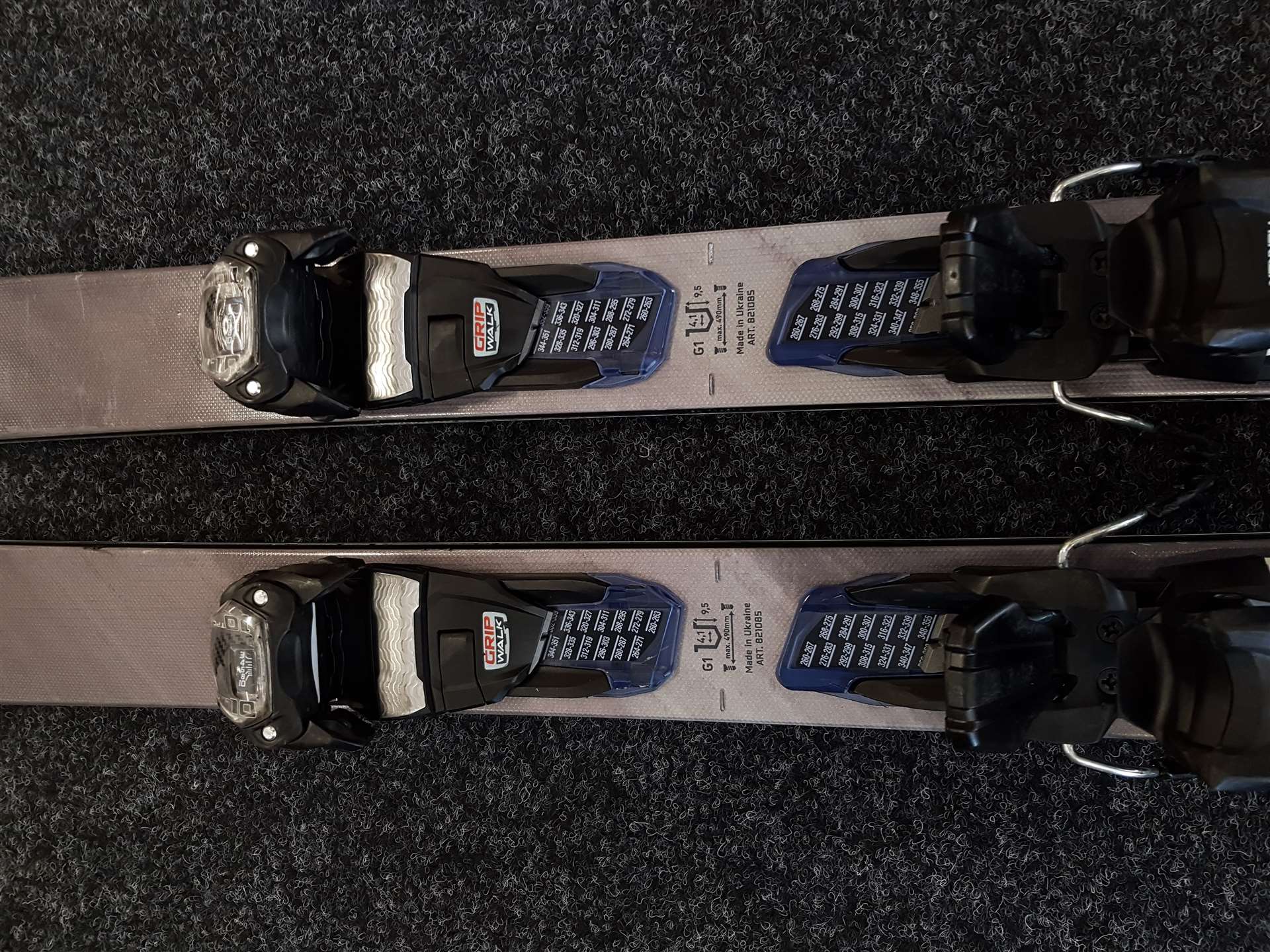 Skis d'occasion BLIZZARD Brahma 82 SP + fixations Marker TPC 10