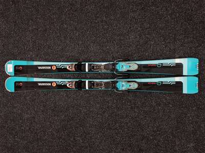 Sci ROSSIGNOL Famous usati + attacchi Look XPress 10