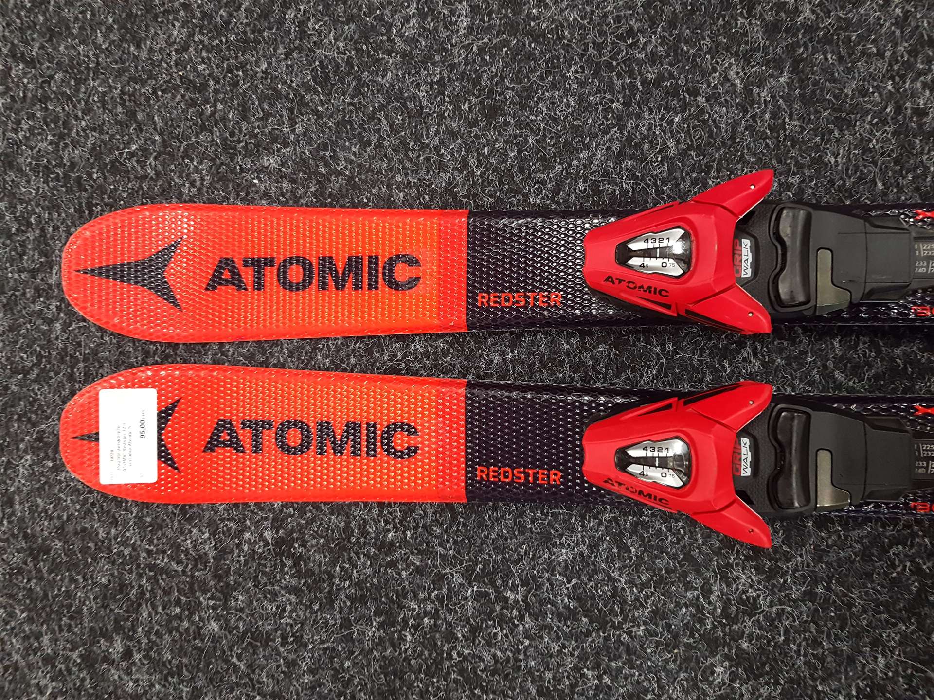 Schiuri pentru copii folosite ATOMIC Redster J2 + legături Atomic 5