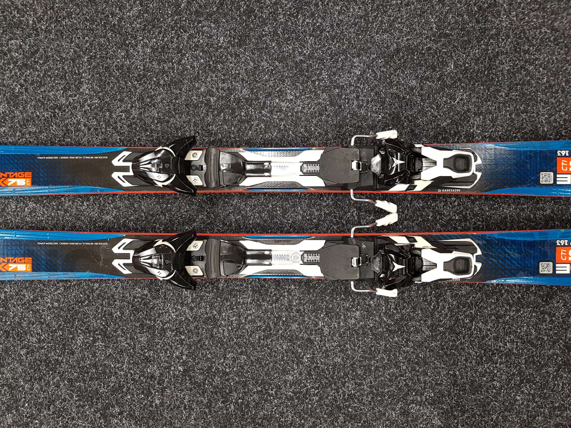 Použité lyže ATOMIC Vantage X75 CTI + viazanie Atomic XT12