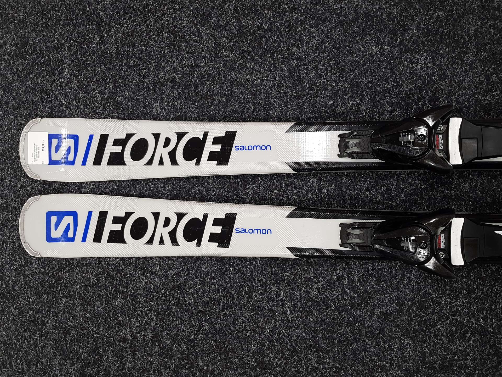Skis SALOMON Force HT d'occasion + fixations Salomon Z 10