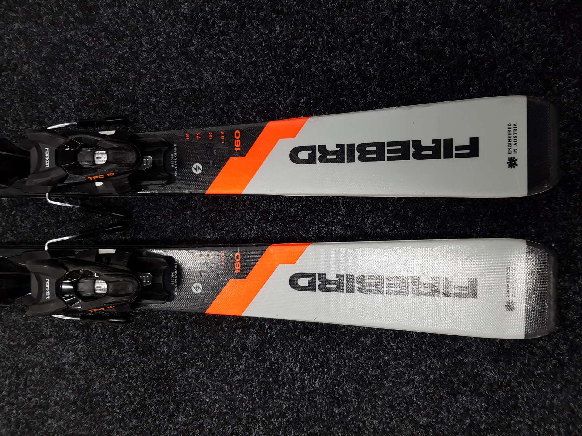 Używane narty BLIZZARD Firebird RC CA + wiązania Marker TPC 10