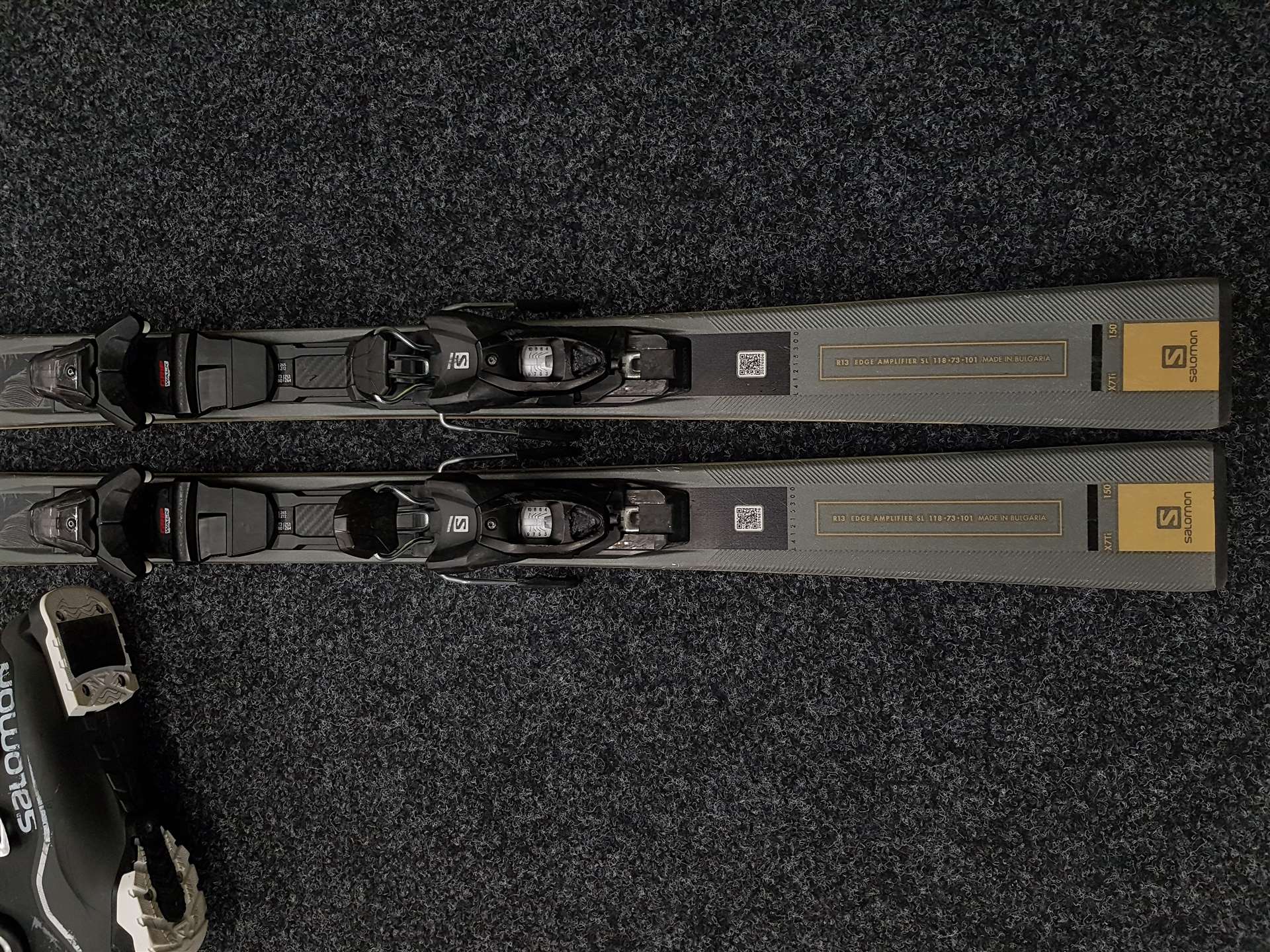 Bazárové lyže Salomon S Max X7 Ti + lyžařské boty NORDICA NXT 90R