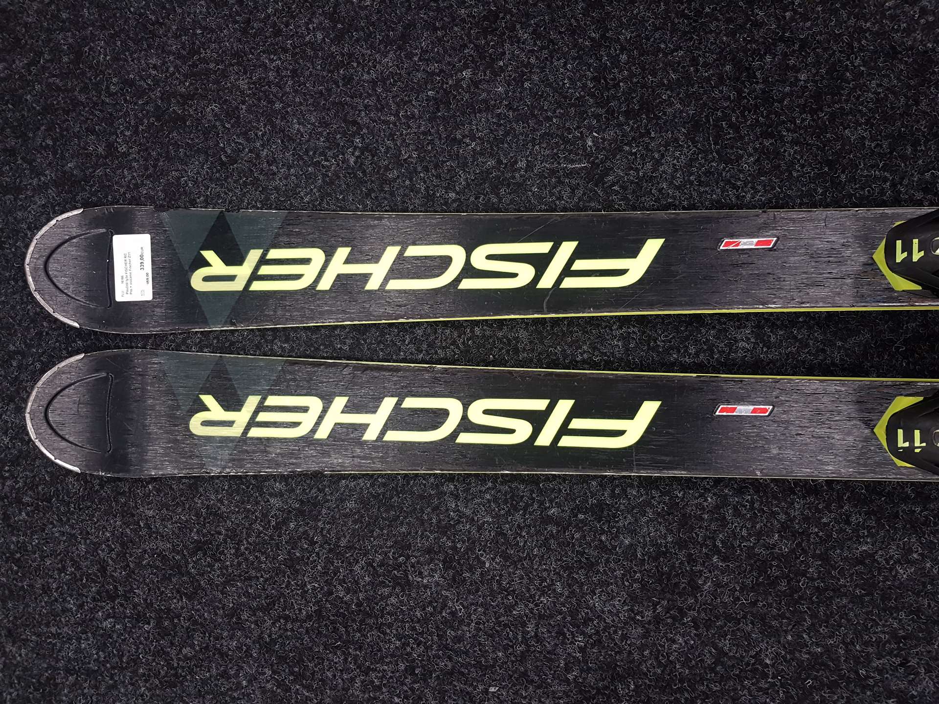 Použité lyže FISCHER RC Pro Ti + vázání Fischer Z11
