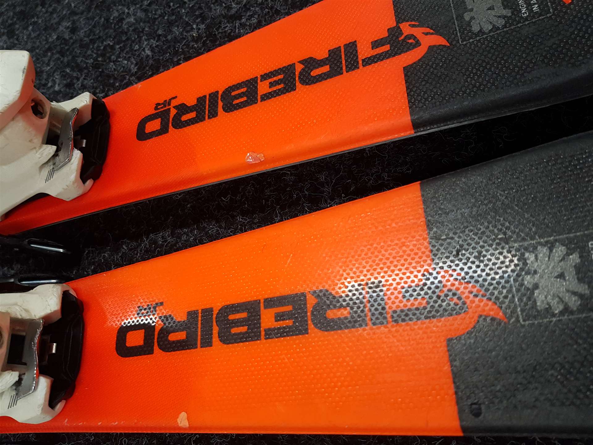 Použité detské lyže BLIZZARD FIREBIRD JR + viazanie Marker 4,5