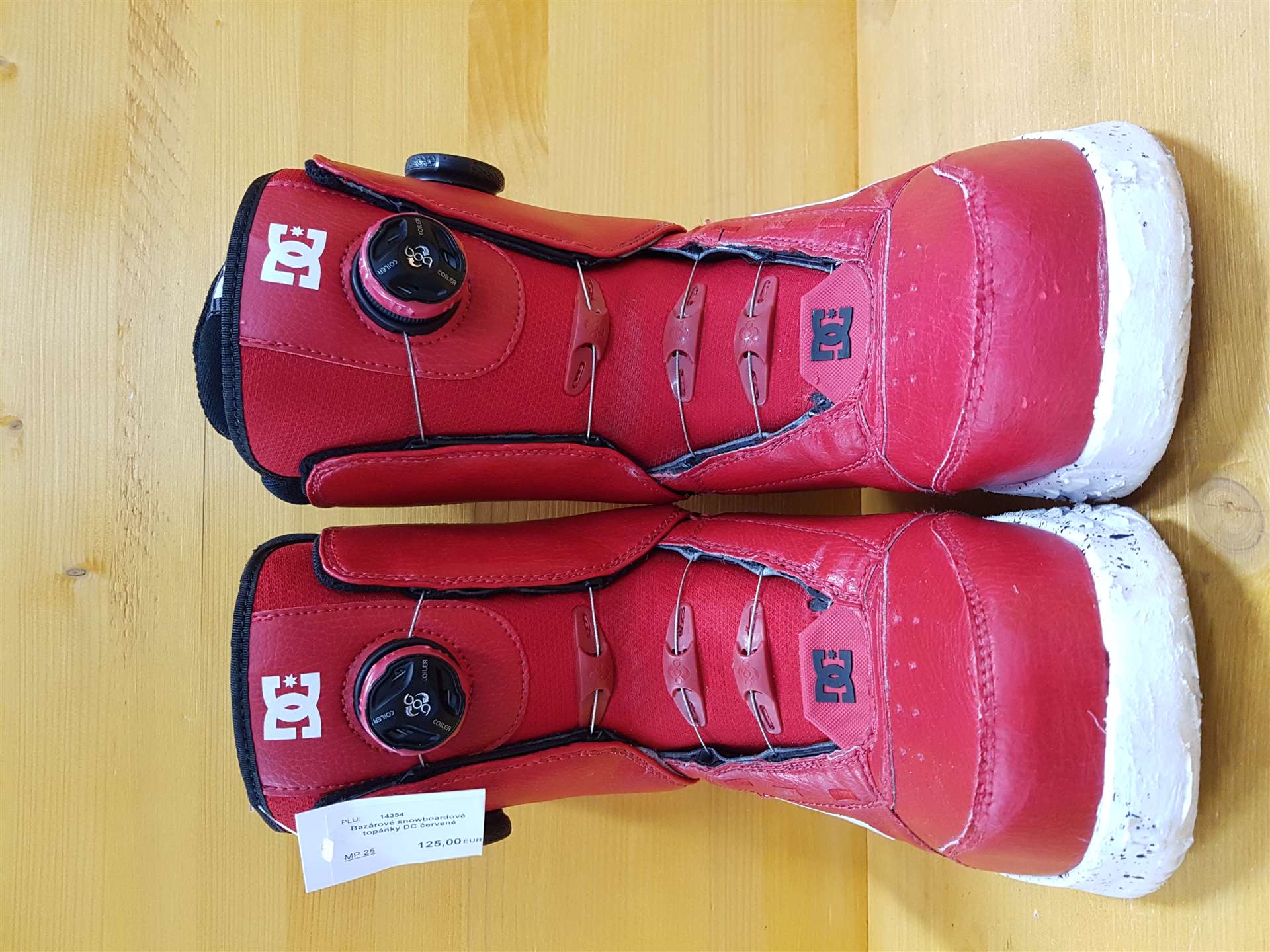 Bazaar Snowboardstiefel DC rot