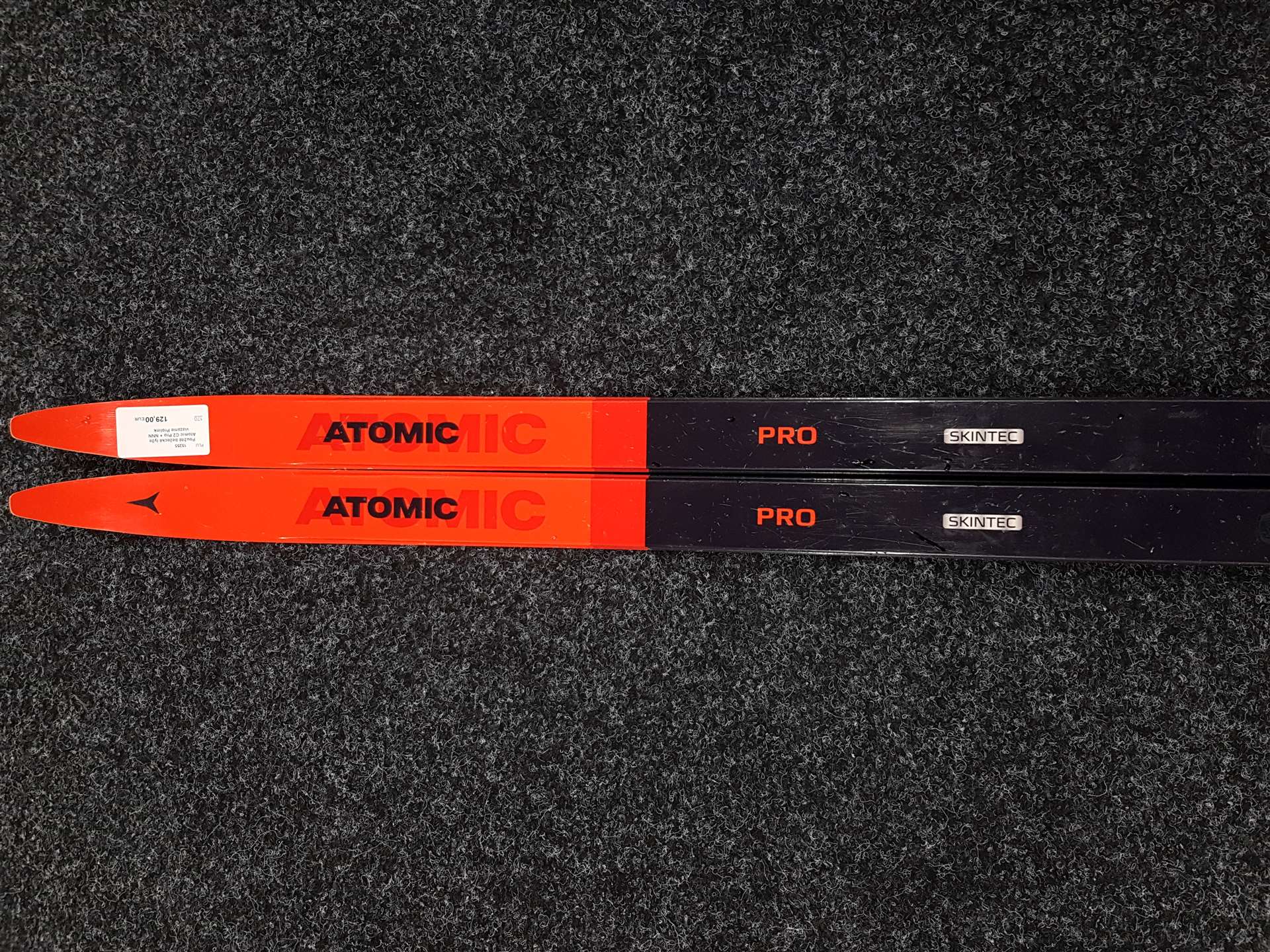 Gebrauchte Atomic C2 Pro JR Langlaufski + NNN Prolink Bindungen
