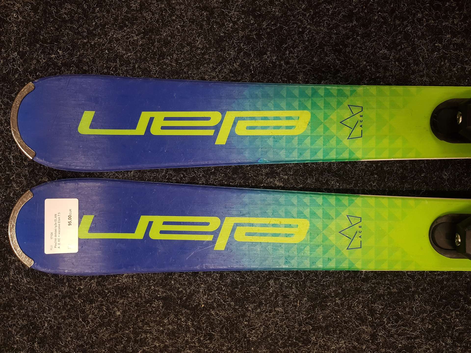 Sci usati per bambini ELAN ACE RC + attacchi Elan 7.5