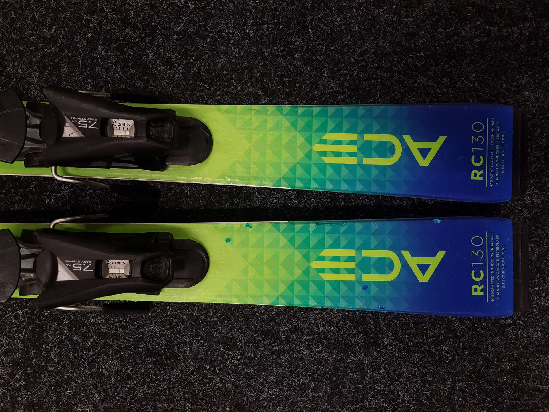 Sci usati per bambini ELAN ACE RC + attacchi Elan 7.5