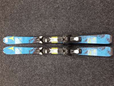 Schiuri ATOMIC Vantage Junior pentru copii, folosite + legături Atomic Ezytrack 7