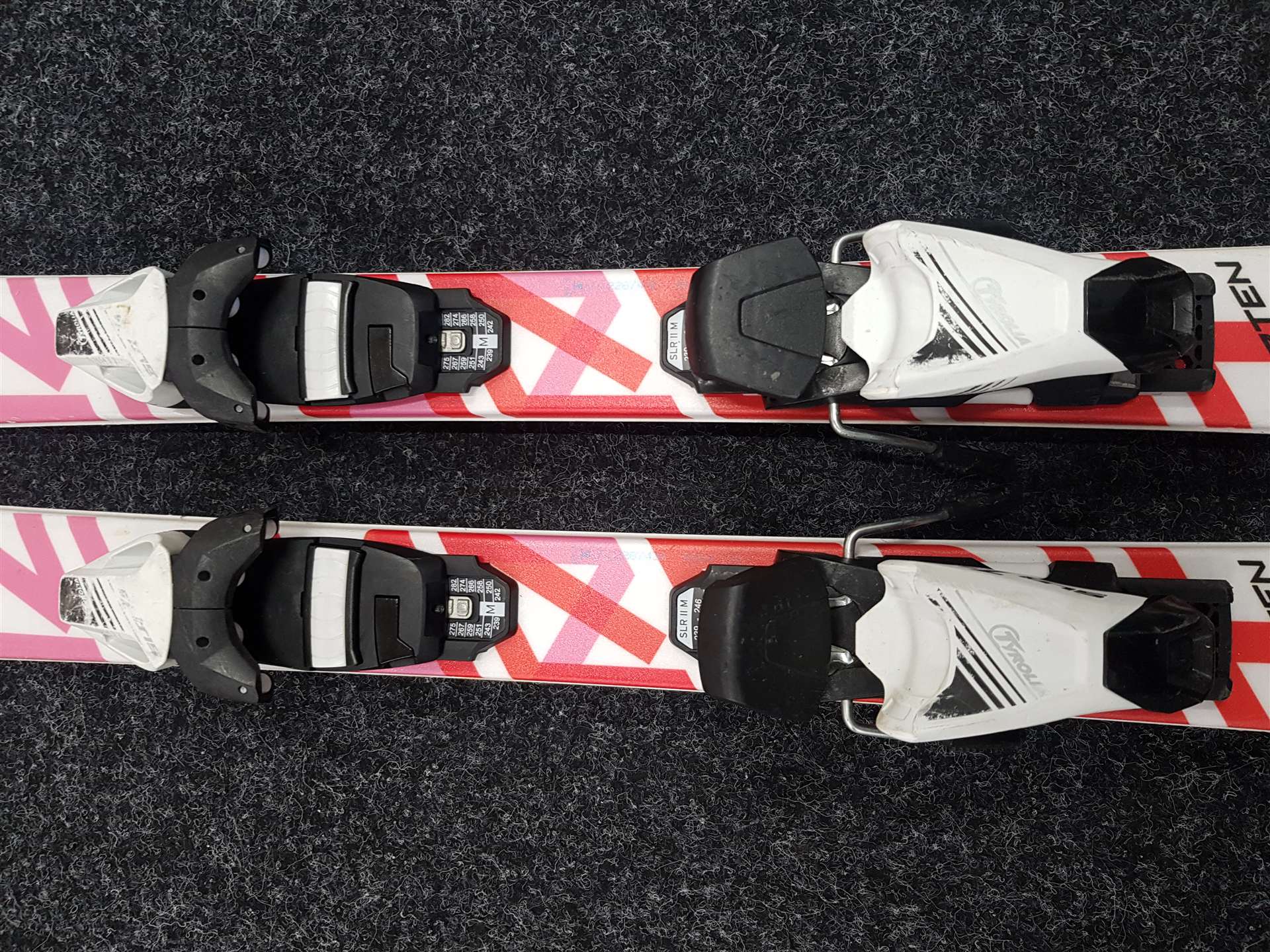 Použité detské lyže SPORTEN Street + viazanie Tyrolia SLR 7,5