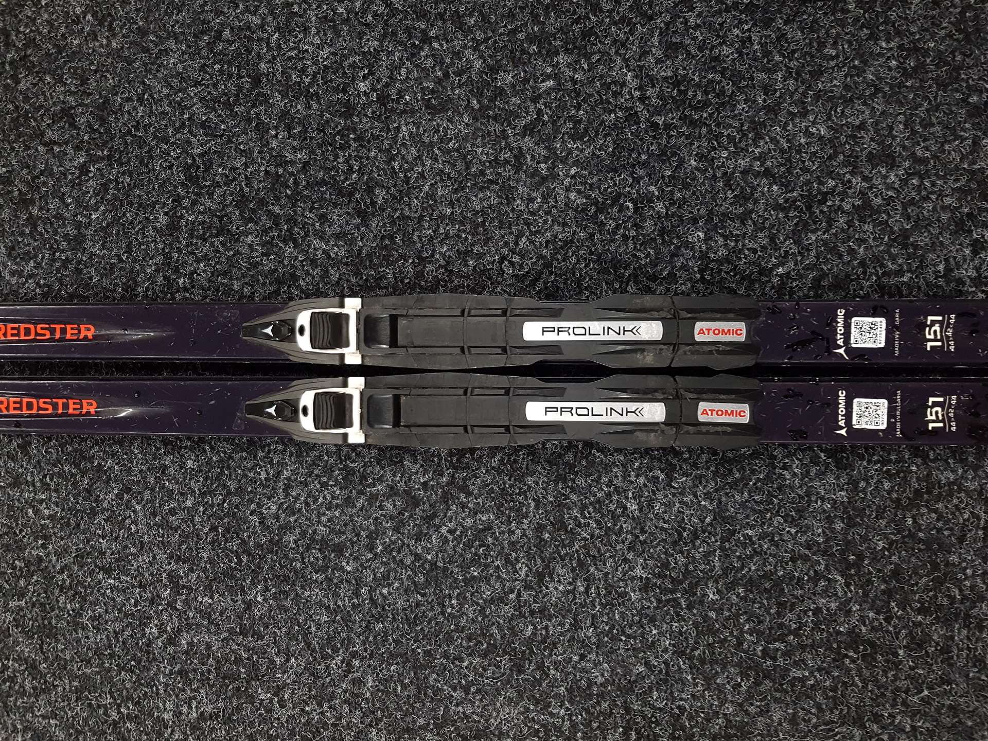 Schiuri de cross-country Atomic Redster S5 folosite + legături NNN Atomic Prolink