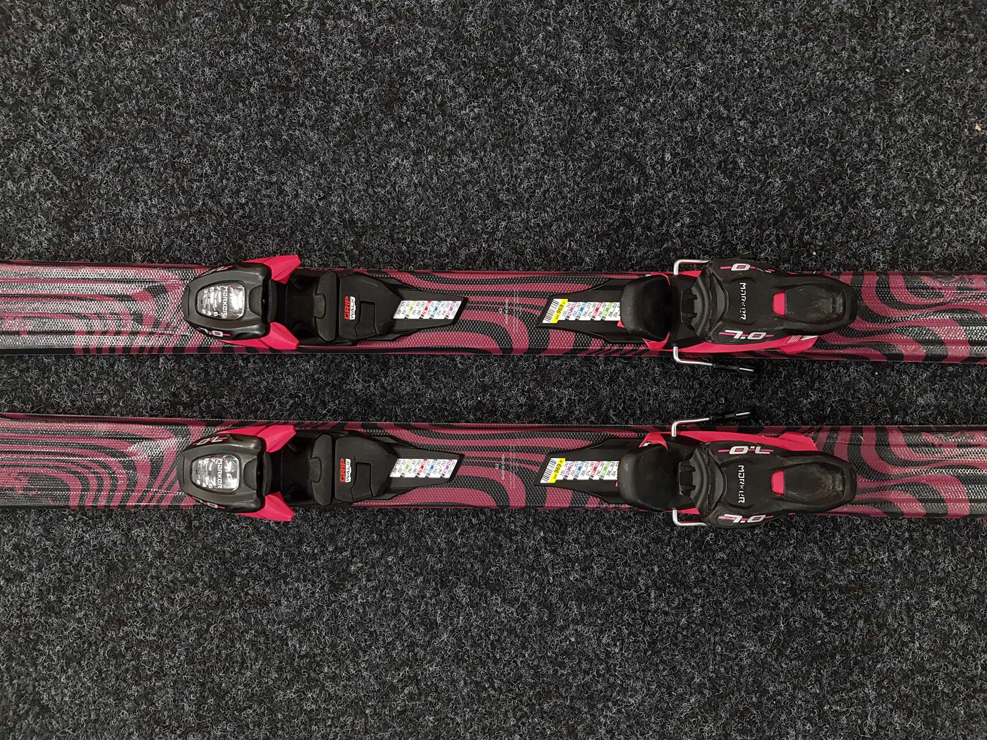 Použité lyže VOLKL Flair Jr + viazanie Marker 7.0