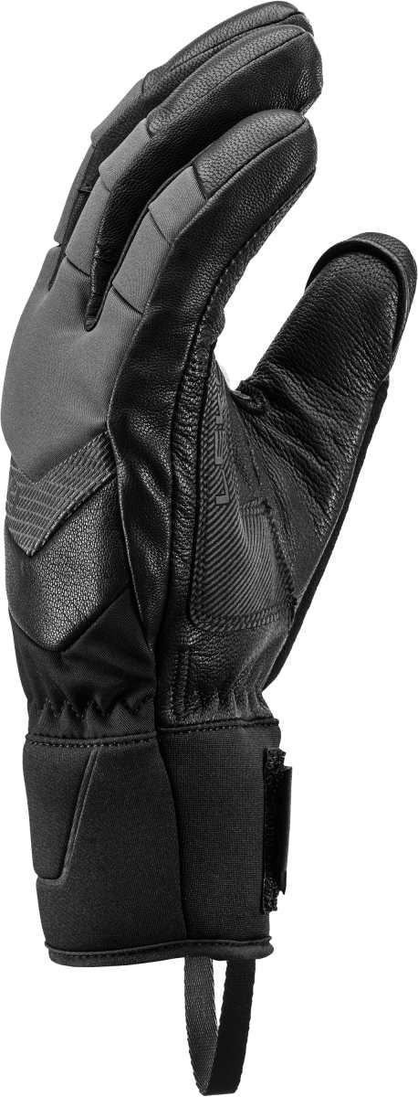 guanti Leki Griffin Base 3D, nero-grafite