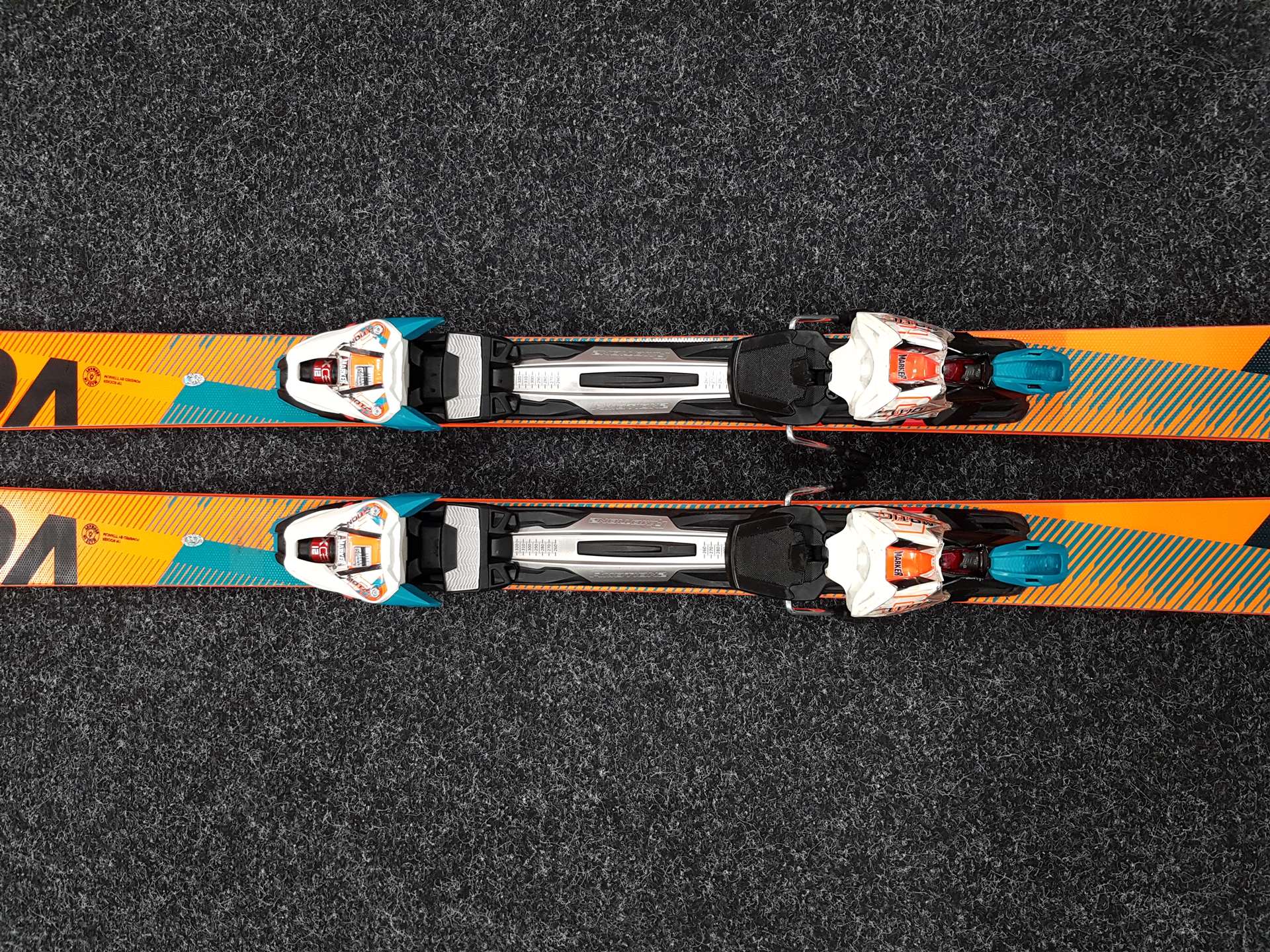 Použité lyže VOLKL GS Racetiger + vázání Marker Motion Xcell 12