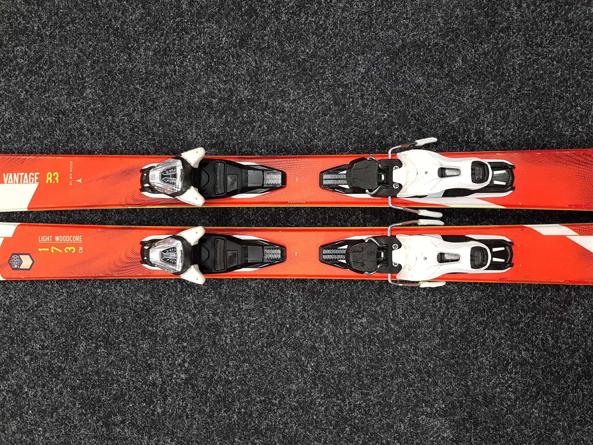 Použité freeride lyže ATOMIC Vantage 83 + viazanie Atomic 10