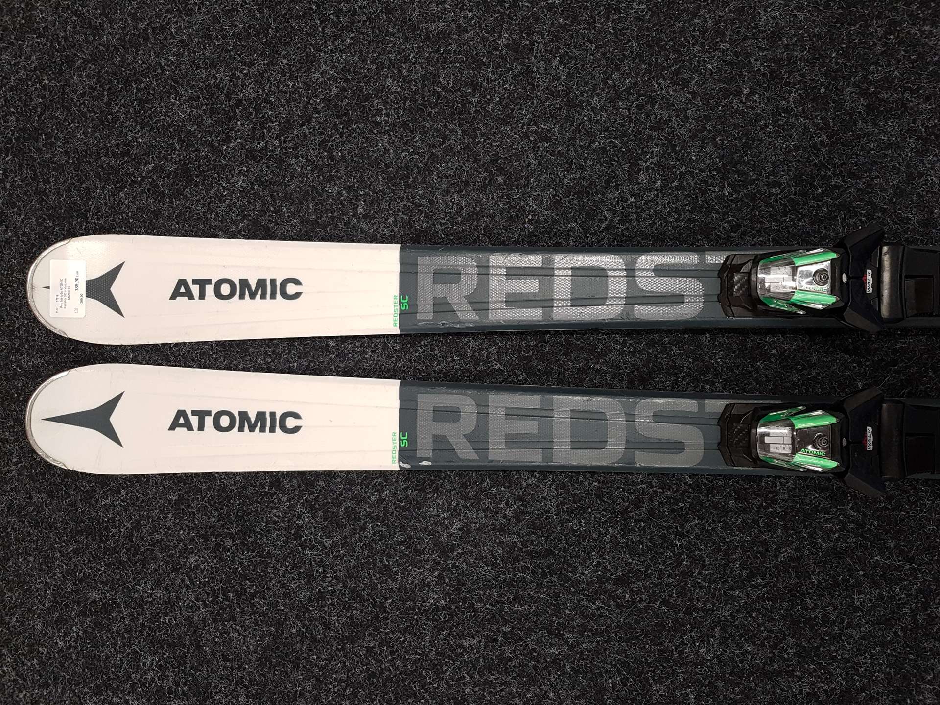 Sci ATOMIC Redster SC usati + attacchi Atomic 10