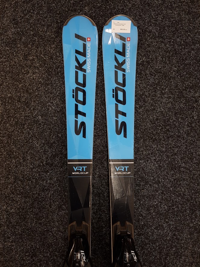 Narty Bazar Stockli VRT Worldcup SL Laser + wiązania Salomon MC11