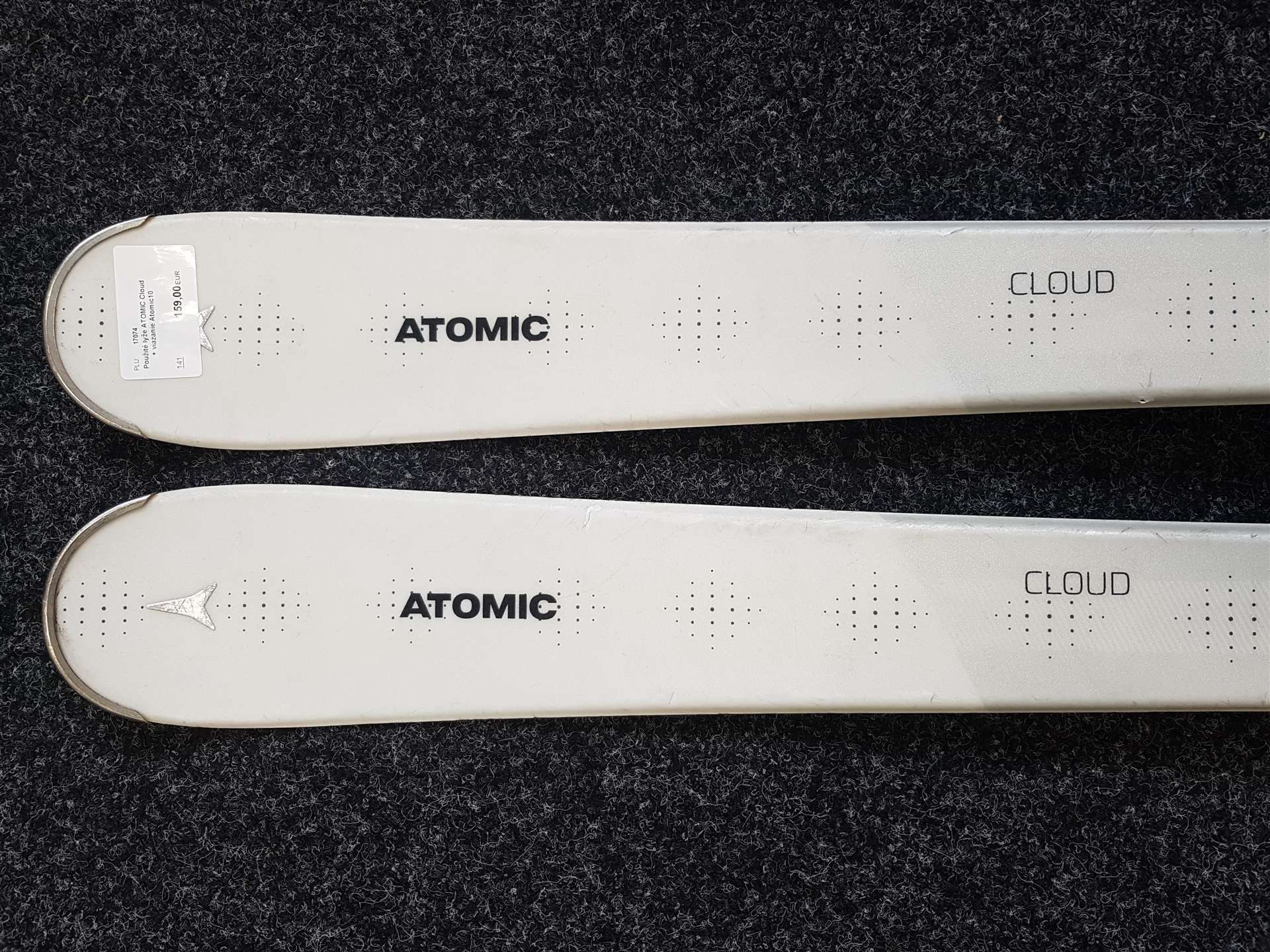 Použité lyže ATOMIC Cloud + viazanie Atomic10