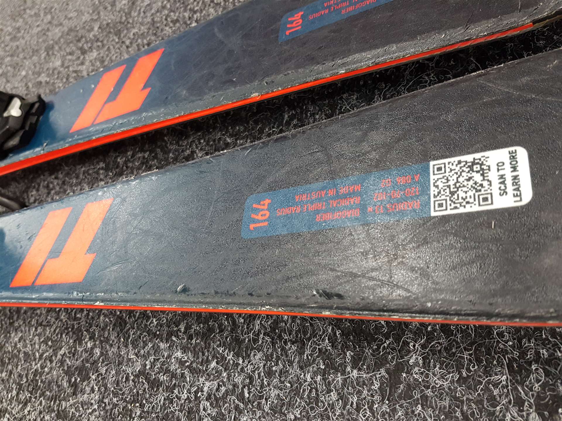 Skis FISCHER The Curv TI RC4 d'occasion + fixations Fischer RS 10