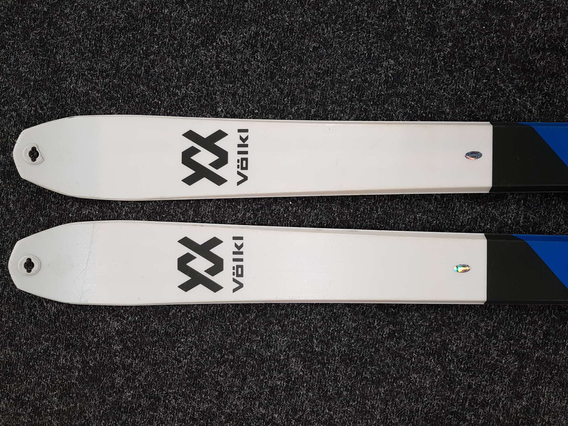 Gebrauchte Alpinski VOLKL VTA 80 + MARKER F10 TOUR + Gebrauchte Riemen