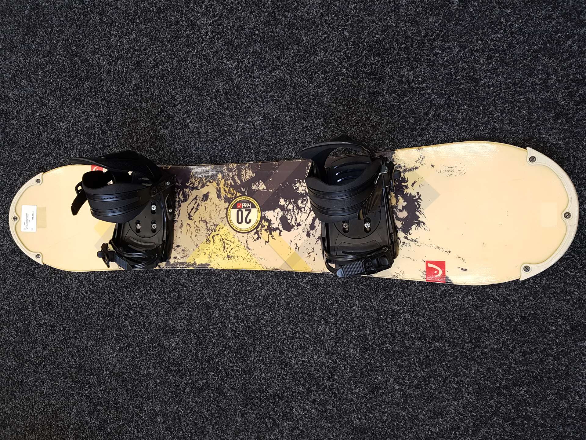 Snowboard HEAD 20 usato + attacchi SP taglia S/M
