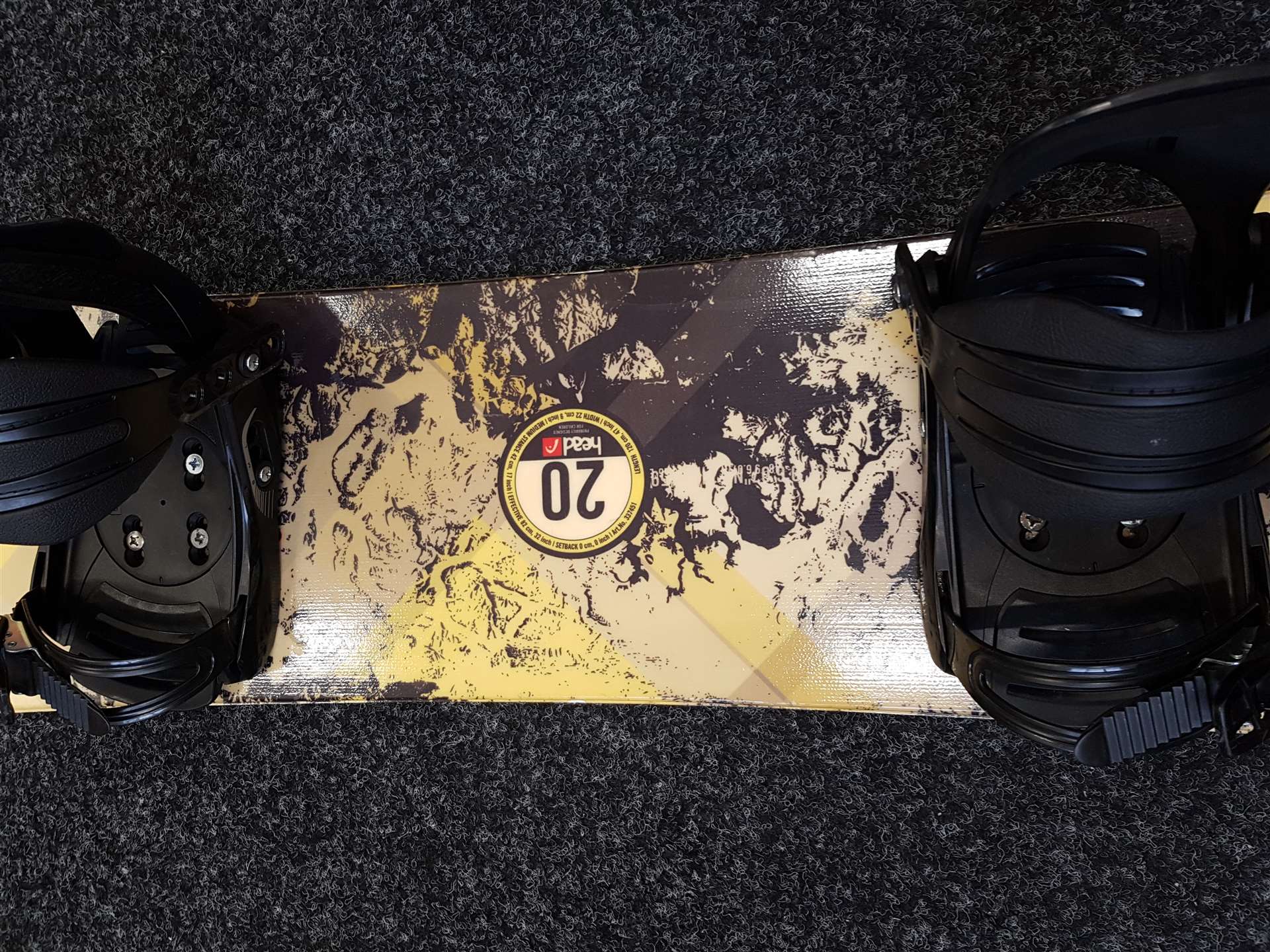 Snowboard HEAD 20 usato + attacchi SP taglia S/M