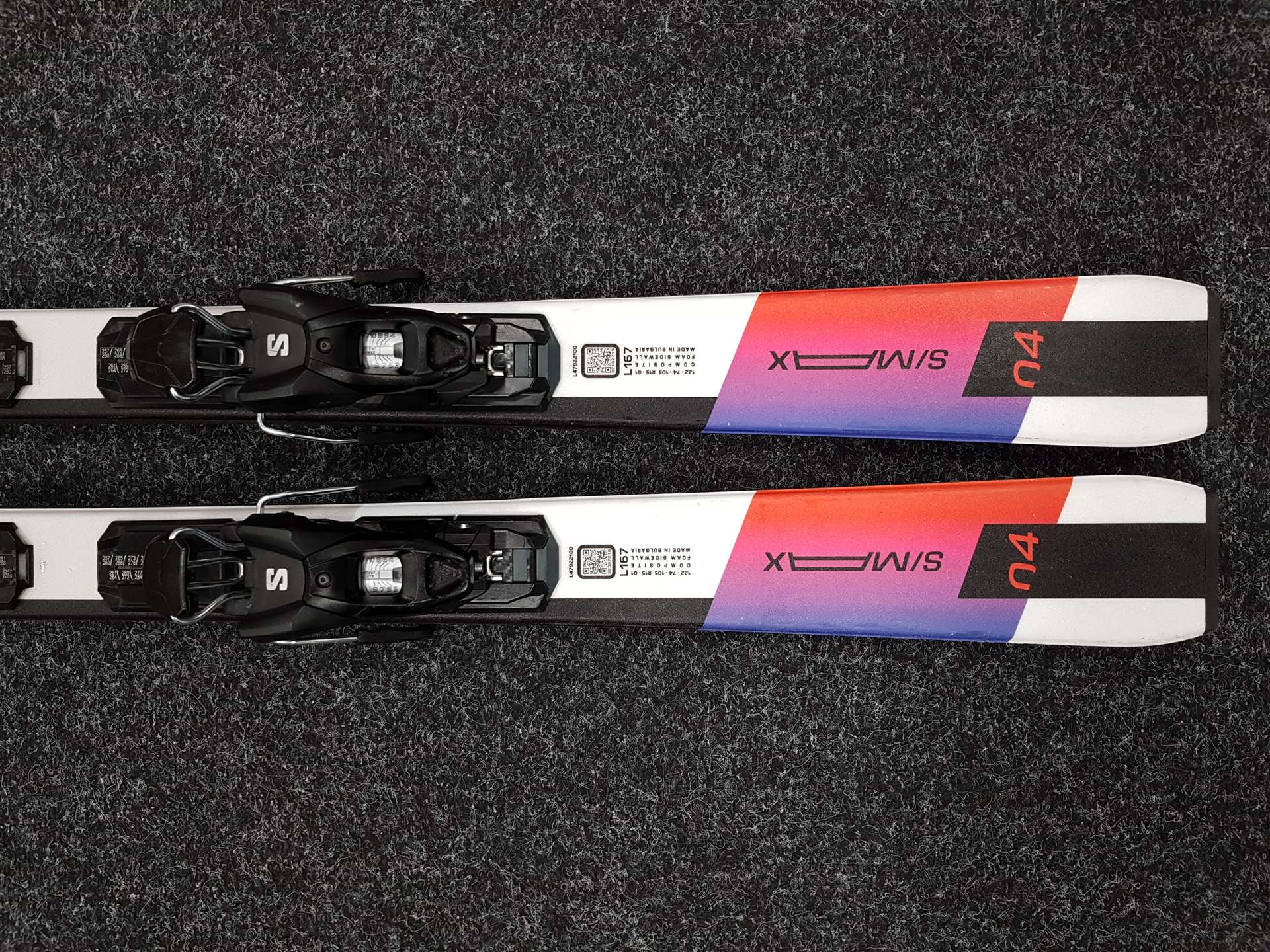 Gebruikte ski's SALOMON S / Max 04 + bindingen Salomon M 10