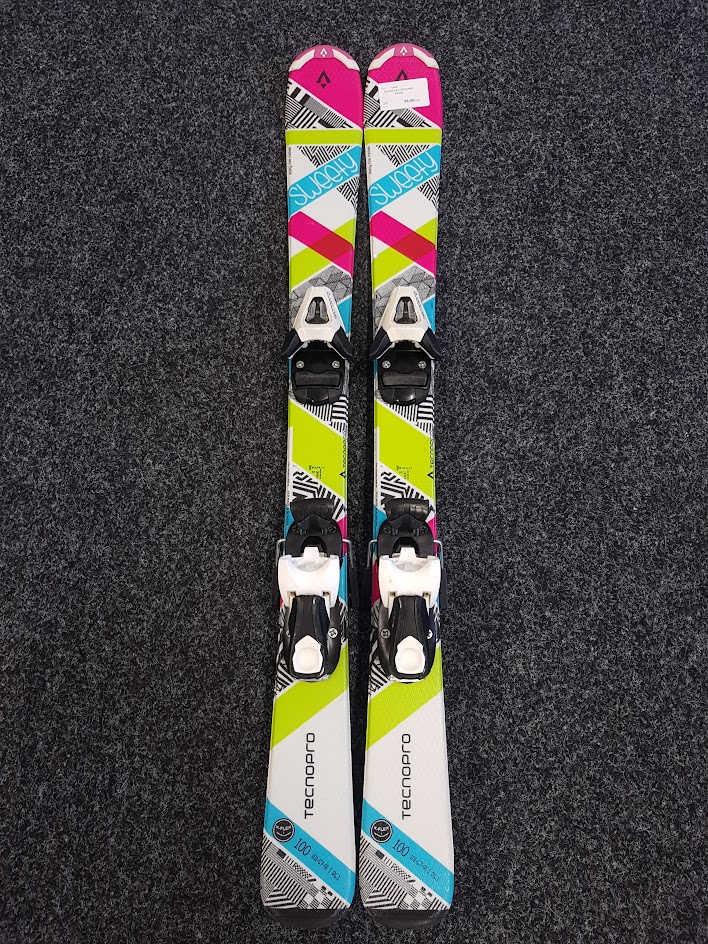 Gebrauchte TECNOPRO Sweety Skier + TecnoPro 4.5 Bindungen