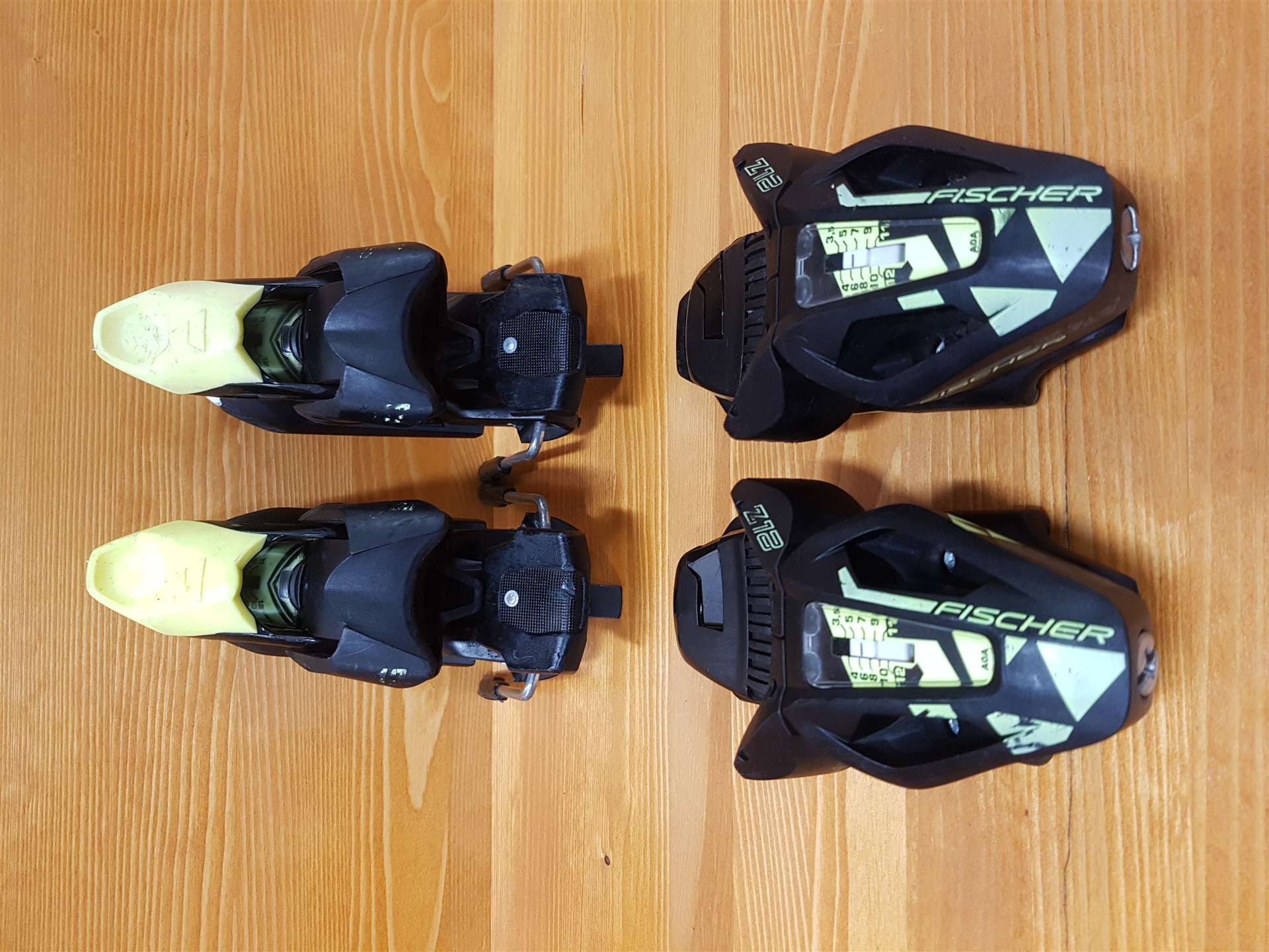 Použité viazanie Fischer RC4 Z12 (12 DIN)