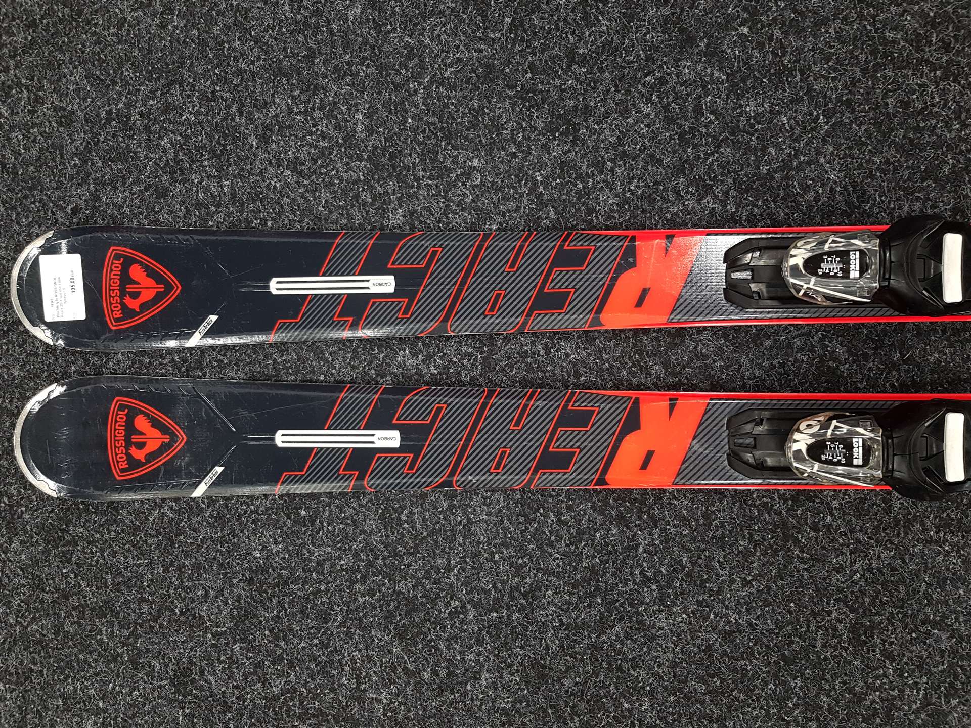 Schiuri ROSSIGNOL React 2S folosite + legături Look Xpress 10