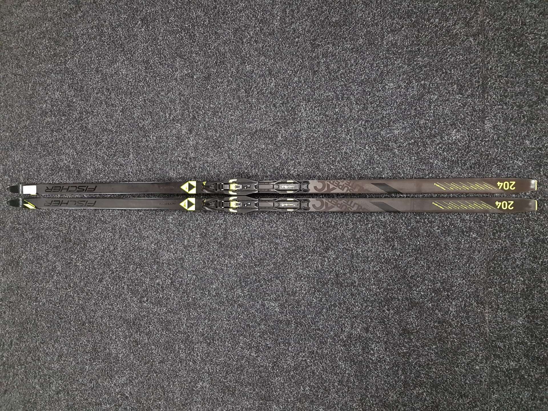 Gebrauchte FISCHER XC Superlite Crown Langlaufski + NNN Fischer Control Bindungen