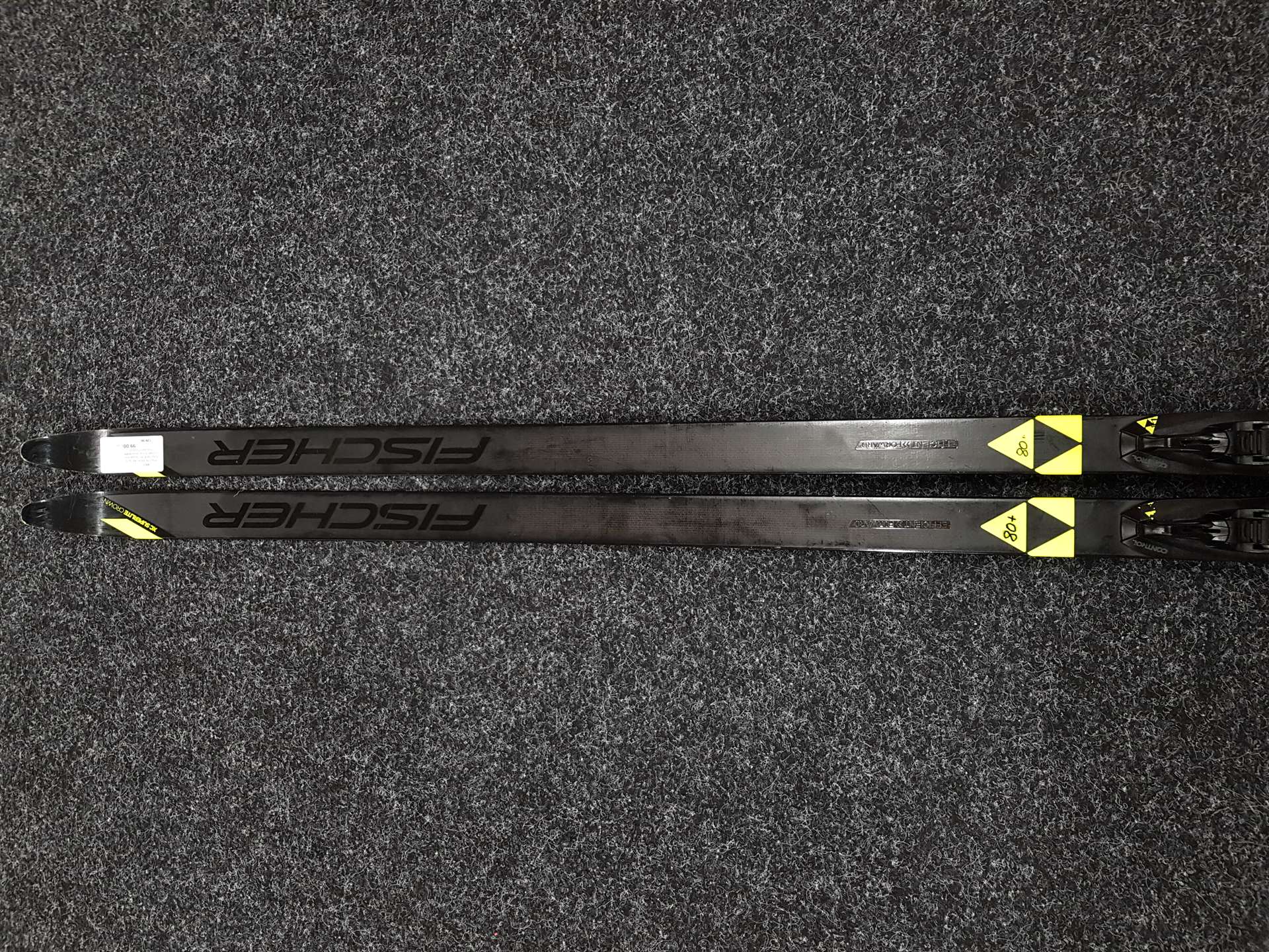 Gebrauchte FISCHER XC Superlite Crown Langlaufski + NNN Fischer Control Bindungen