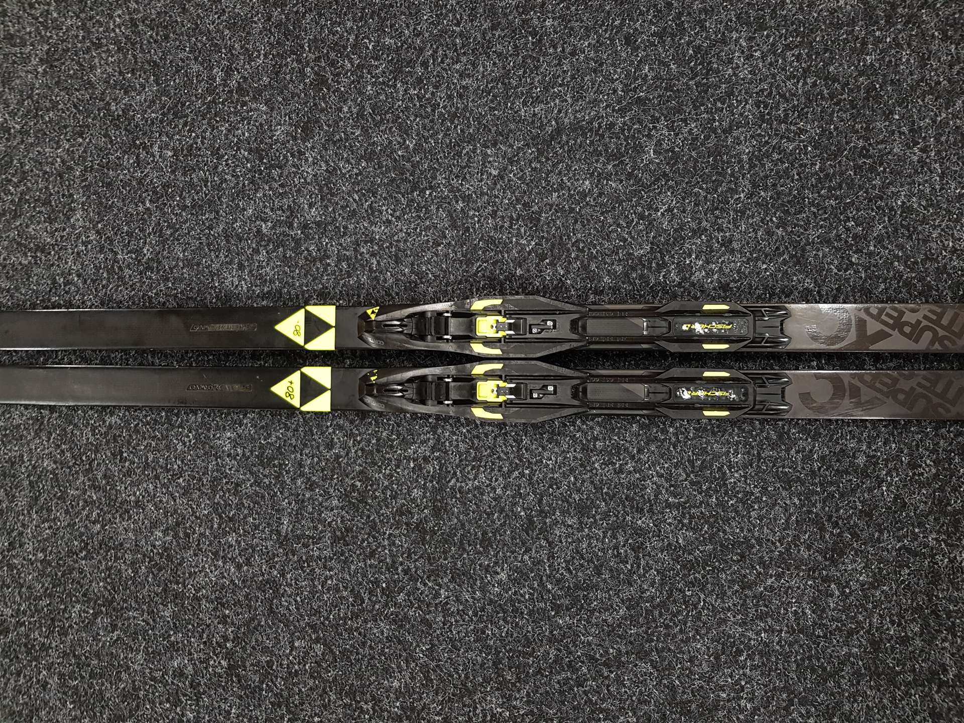 Gebrauchte FISCHER XC Superlite Crown Langlaufski + NNN Fischer Control Bindungen