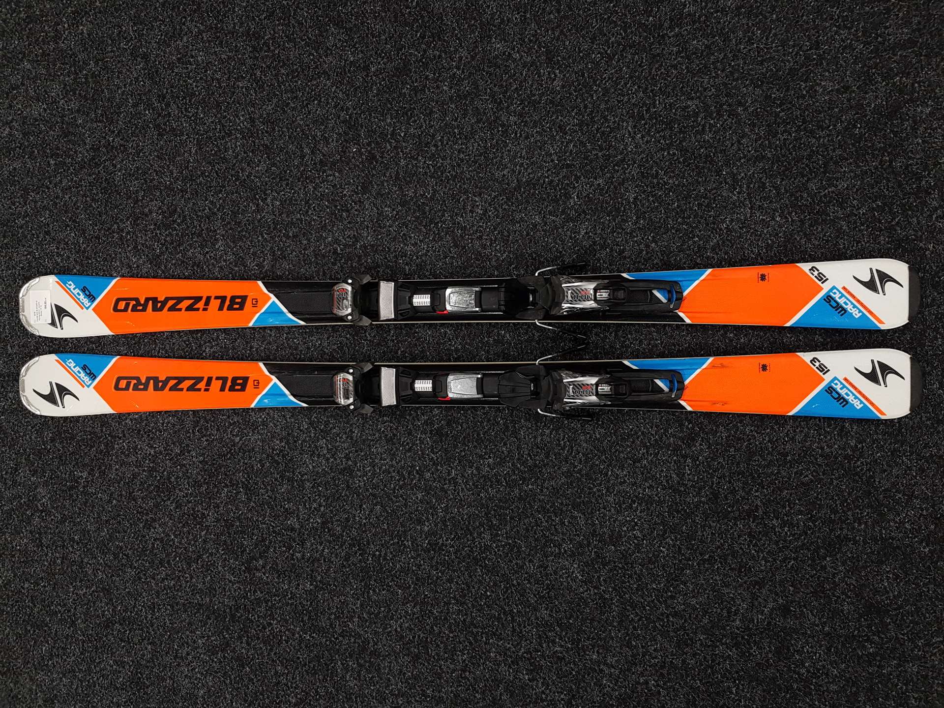 Skis BLIZZARD IQ Racing WCS d'occasion + fixations Marker TP 10