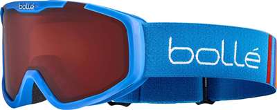 Masque de ski BOLLE ROCKET Race Bleu Mat - Vermillon Cat 2