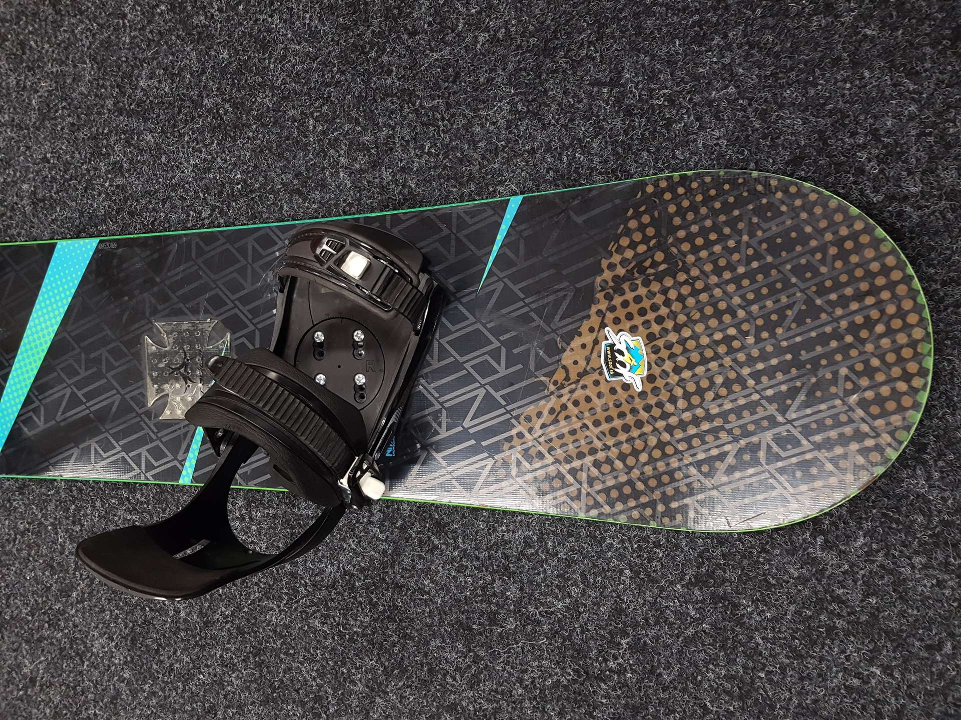 Snowboard usato NITRO Prime + attacchi Generics taglia M/L