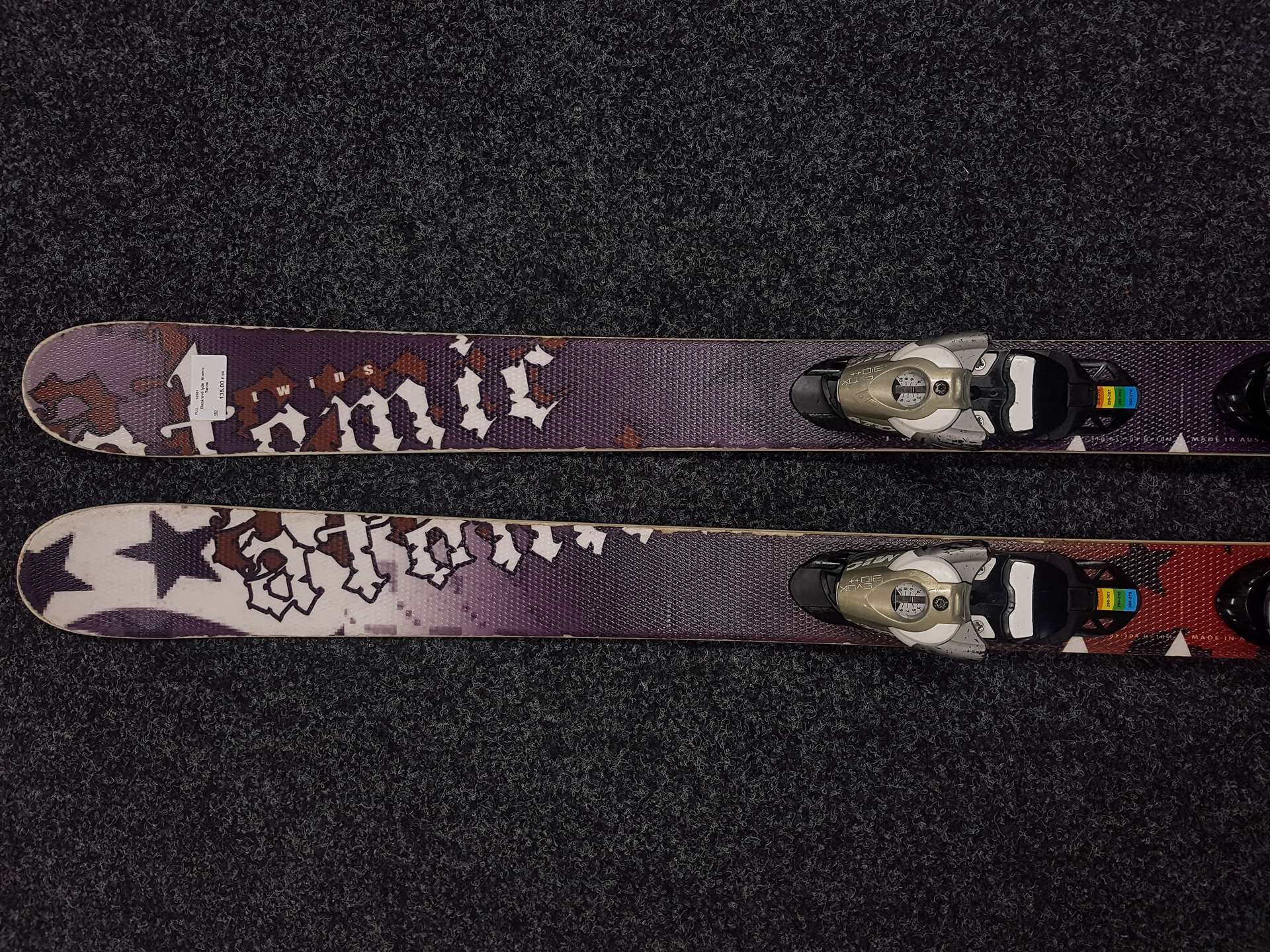 Bazárové lyže  Atomic Twins