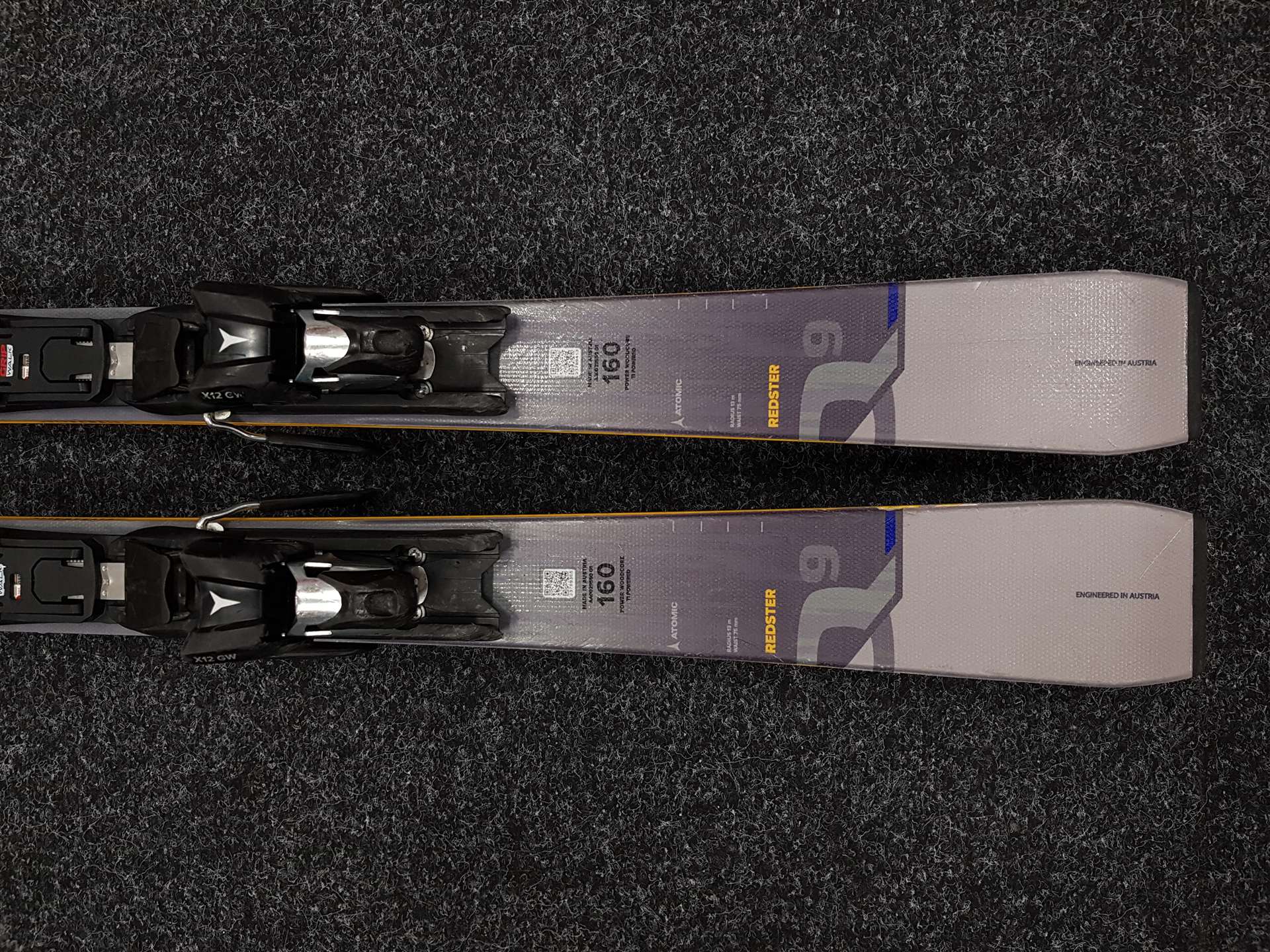 Skis ATOMIC Redster Q9 d'occasion + fixations Atomic X 12 GW