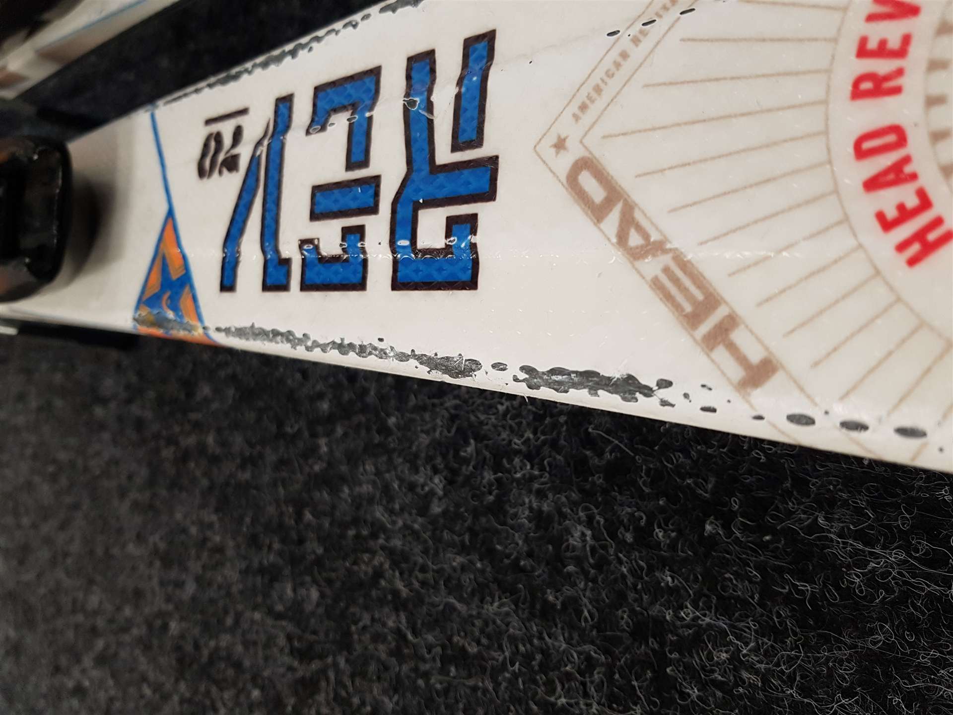 Skis HEAD Rev 70 d'occasion + fixations Tyrolia 10.0