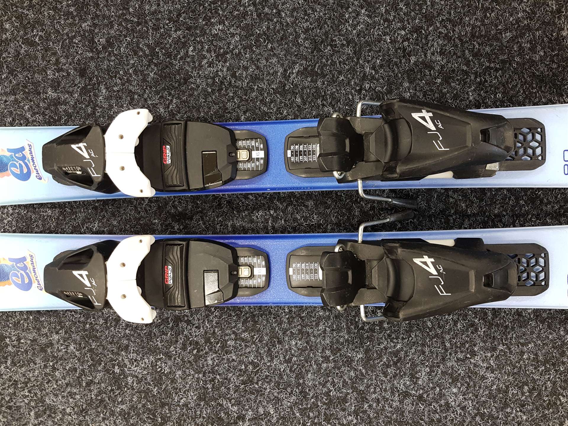 Használt gyermek síléc FISCHER Ed Euromaus + Fischer FJ4 AC kötés
