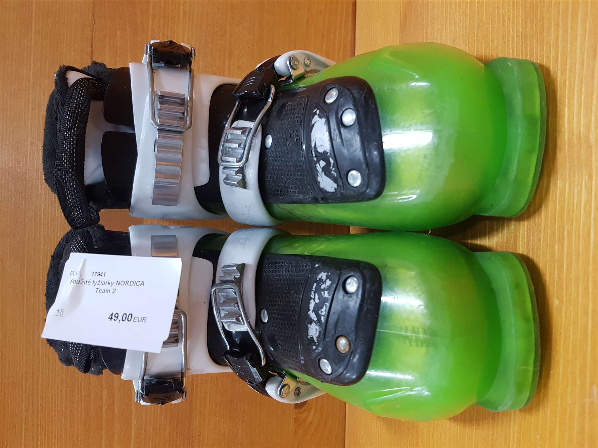 Použité lyžiarky NORDICA Team 2