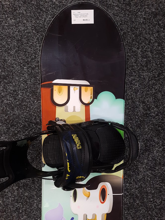 Bazaar Snowboard Firefly Explicit + Bindung Stunt Crazy Creek Größe S