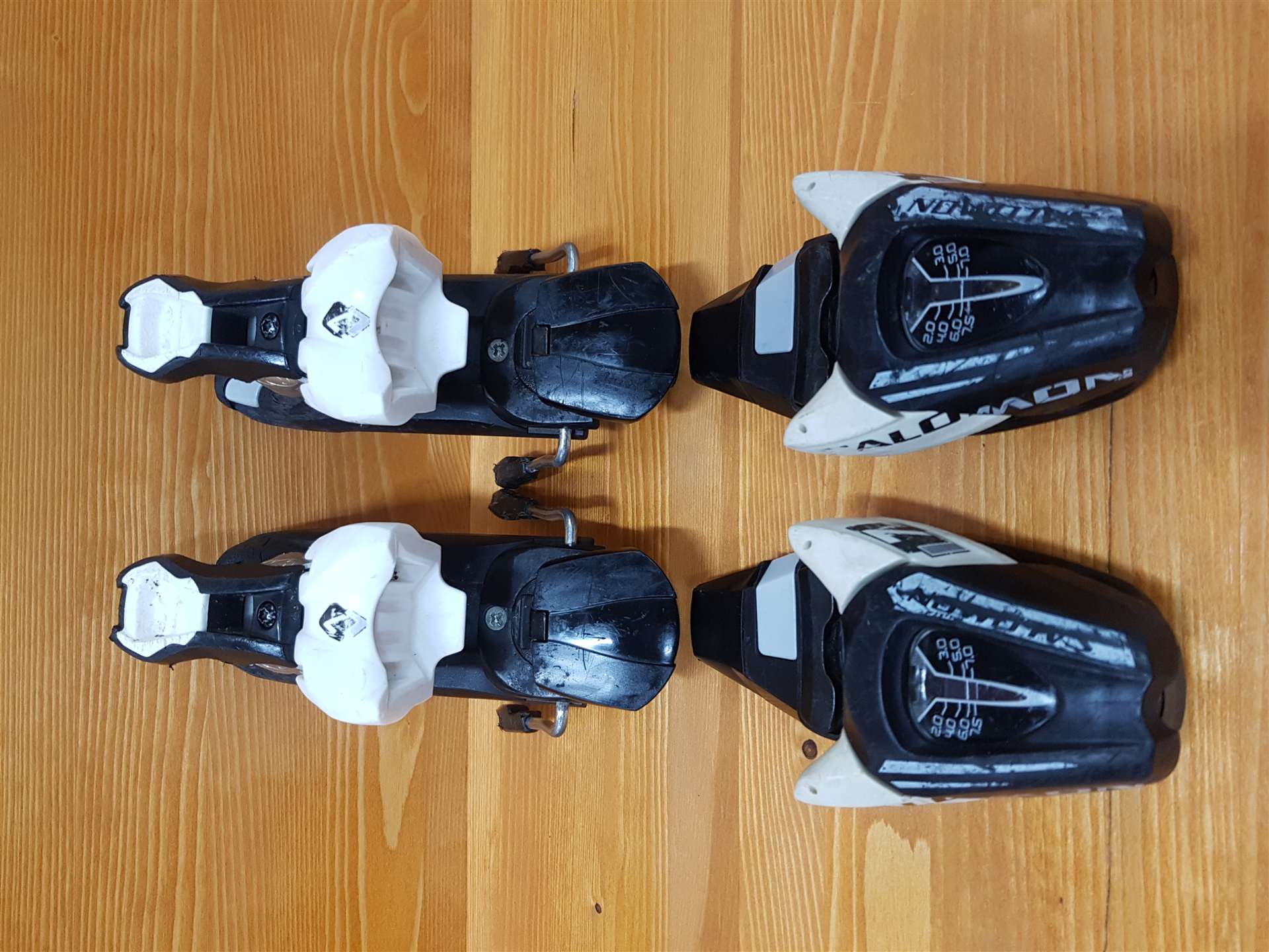 Použité viazanie Salomon  L 7 (7,5 DIN)