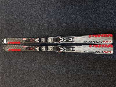 Sci VOLKL Unlimited usati + attacchi Marker RT 12