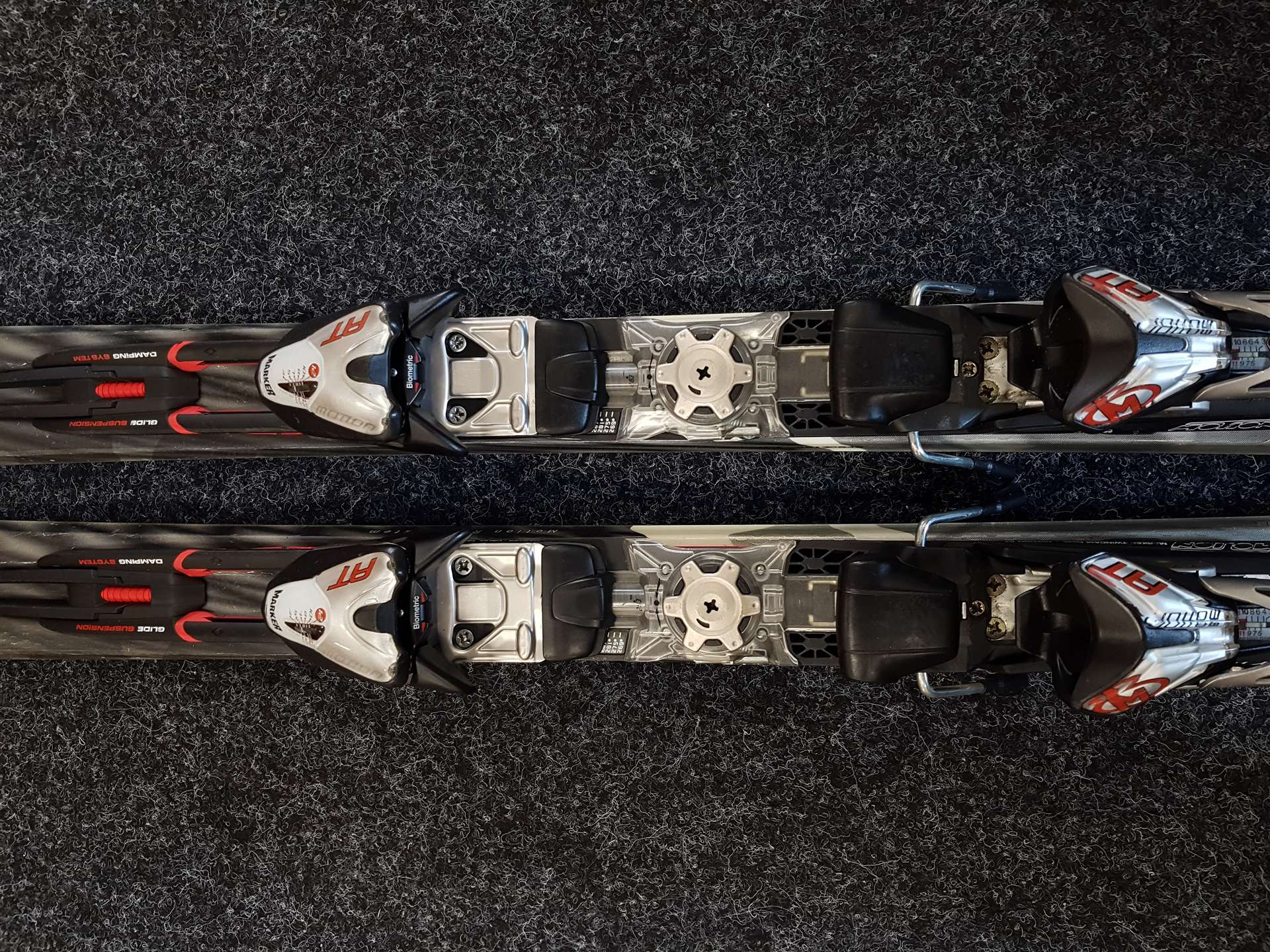 Použité lyže VOLKL Unlimited + viazanie Marker RT 12